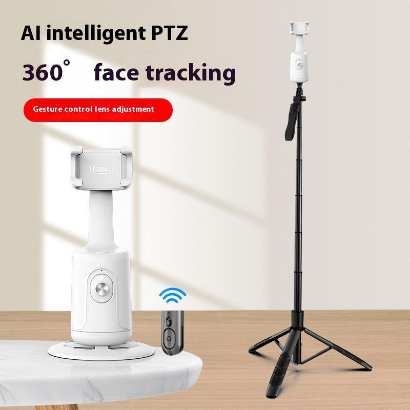 360 Auto Face Tracking Gimbal AI Smart Gimbal Face Tracking Auto Phone Holder For Smartphone Video Vlog Live Stabilizer Tripod - 图片 15