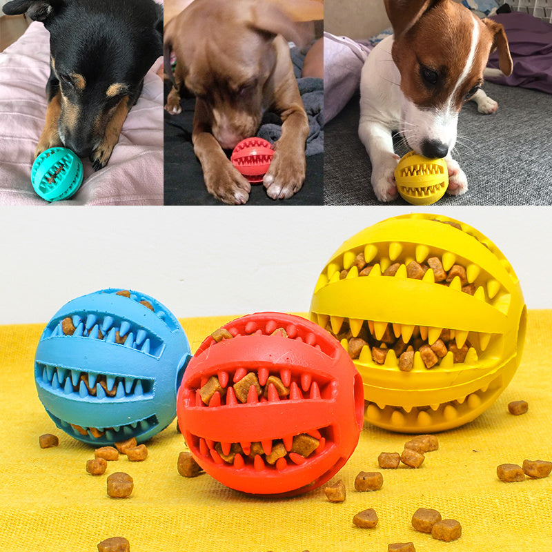 Pet Slow Feeder Dog Toy Cute Funny Rubber Dog Ball Toy 007cb404 6a5c 42fa 88ab 9fa9d18f9a98