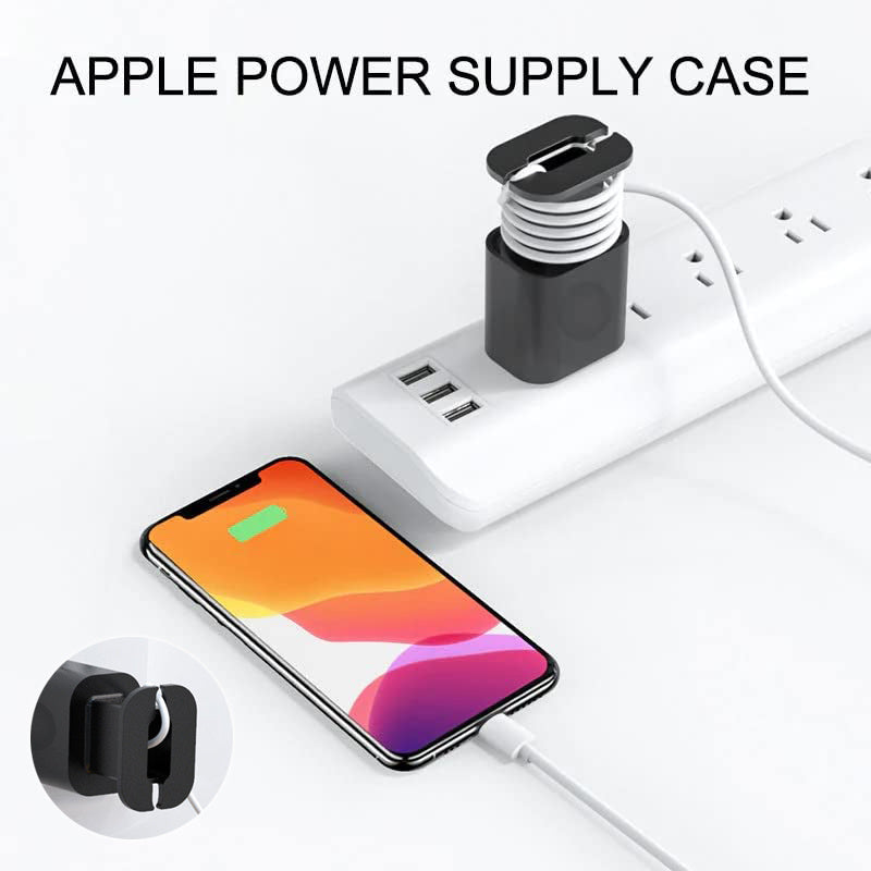 Data Cable Organizer Power Adapter Protective Case Cover For Apple 18w 20w USB-C Fast Charger Silicone Case 008aad5e 84d2 423