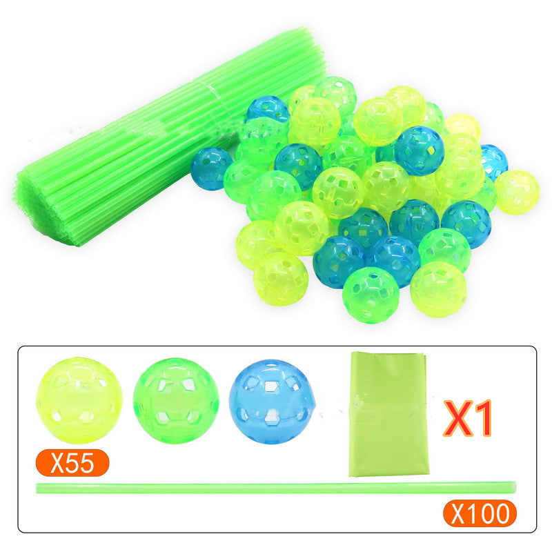 Children's Diy Bead Tent Fort Building Kit Toy Tent Building Blocks Tent Fight Tent 00fee76c 308f 4b2f bf46 3cda8a8be437