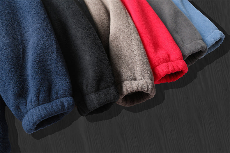Winter Plus Size Men's Brushed Hoody