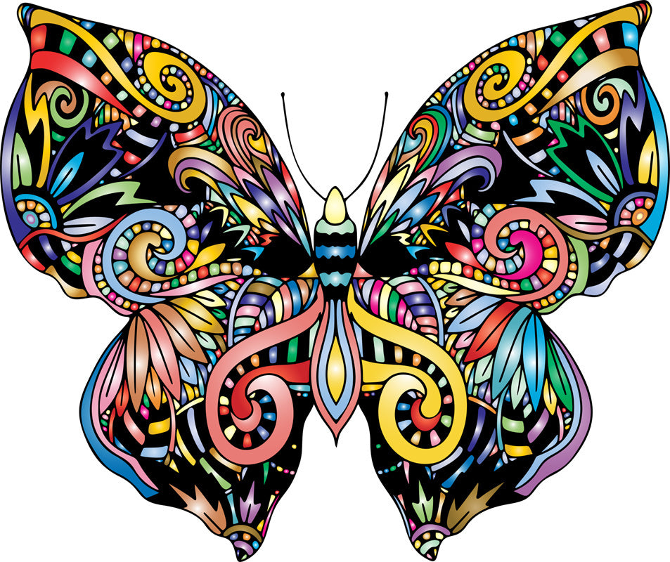 Colorful Butterfly Animal Wooden Puzzles 017ac9d6 d226 490e 8479 e8172d031413