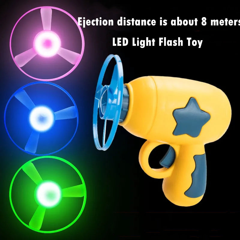 Pet Toy Dog Cat LED Light Toy Luminous Children's Party Toy Bamboo Dragonfly Toy Training Toy Pet Throw Launcher 0193707c e5b