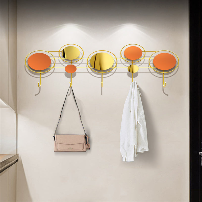 Doorway Wall Hanging Coat Rack Wall-mounted Punching-free Creative Hook 02302b54 d085 476d b267 ad69fbef6e34