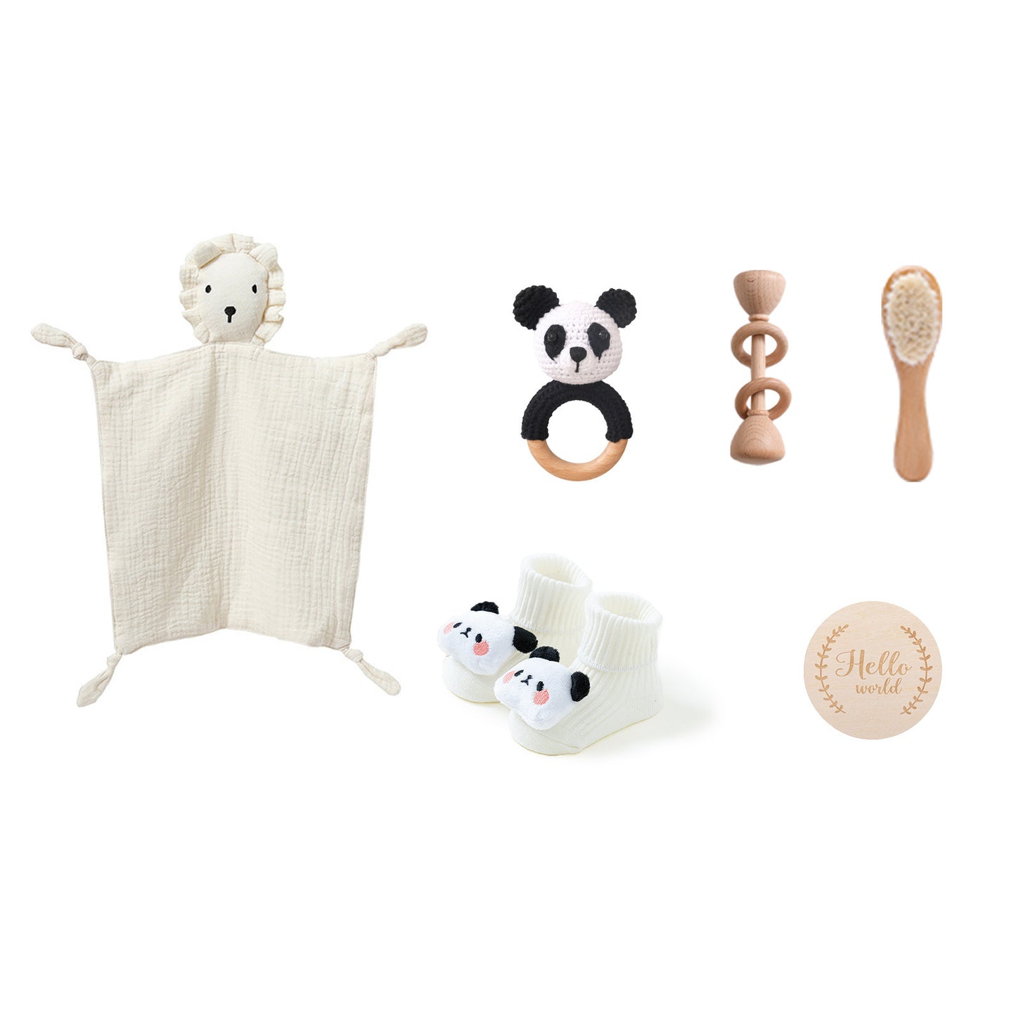Infant Comfort Rattle Rabbit Bath Towel Gift Set 0262cd6c 3f3a 4cc8 999e ab70868b3ce9