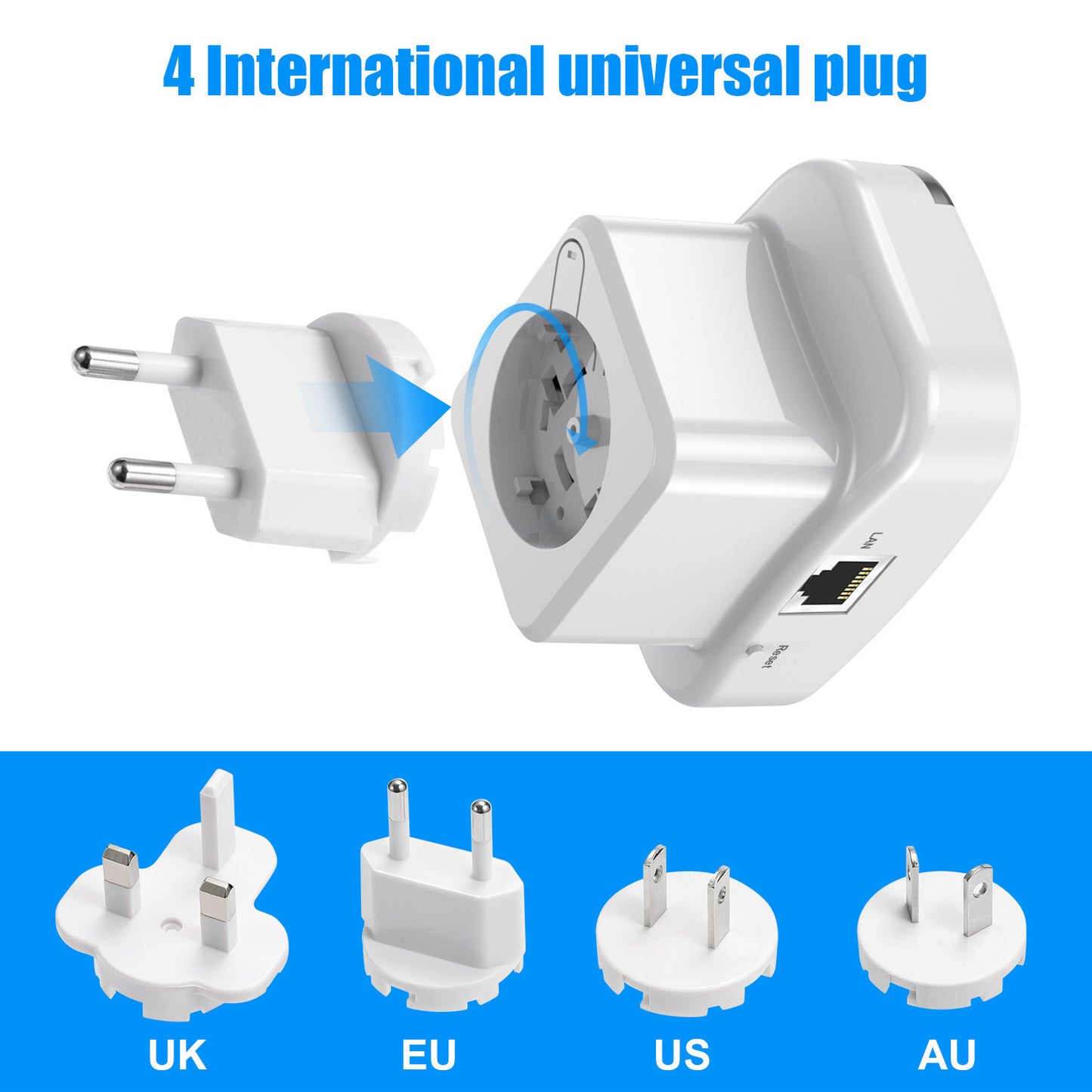 Wireless routing signal amplifier 300M small bread network repeater wirelessRepeater yiwu