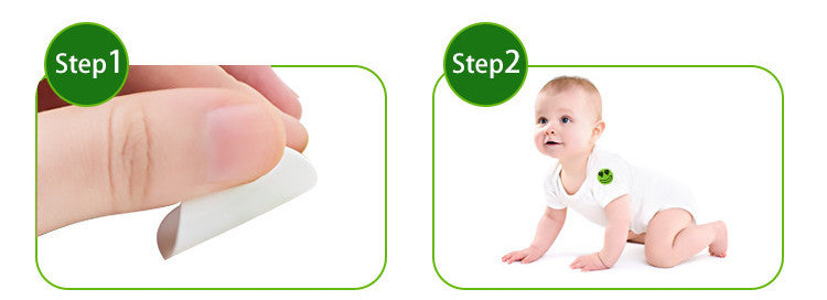 Summer Smile Mosquito Sticker Cartoon Mosquito Repellent Mosquito Repellent Mosquito Sticker 6 Pieces Of Random Color 0321452