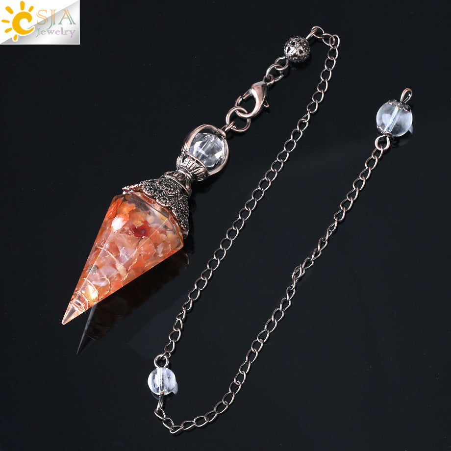 Colorful Crystal Pendulum Natural Gravel Pendant 032299b6 b94a 4494 8cb4 91bb3b1e7b14 fc90e1ae df66 4b10 b8d3 26fec4aa28a1