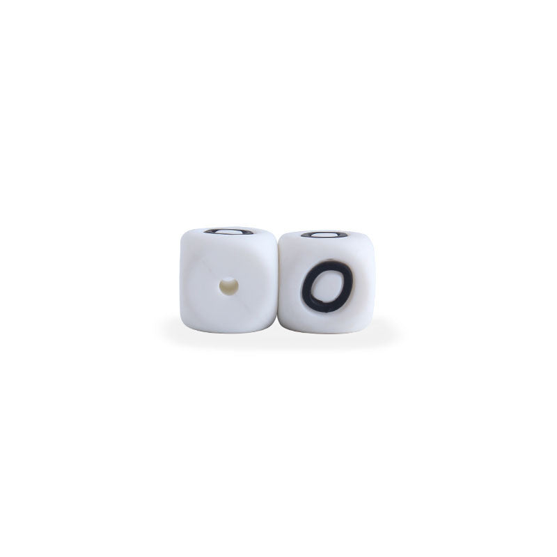 12mm Baby Products 26 Silicone English Alphabet Beads Teeth Accessories - HD Wireless Product #20