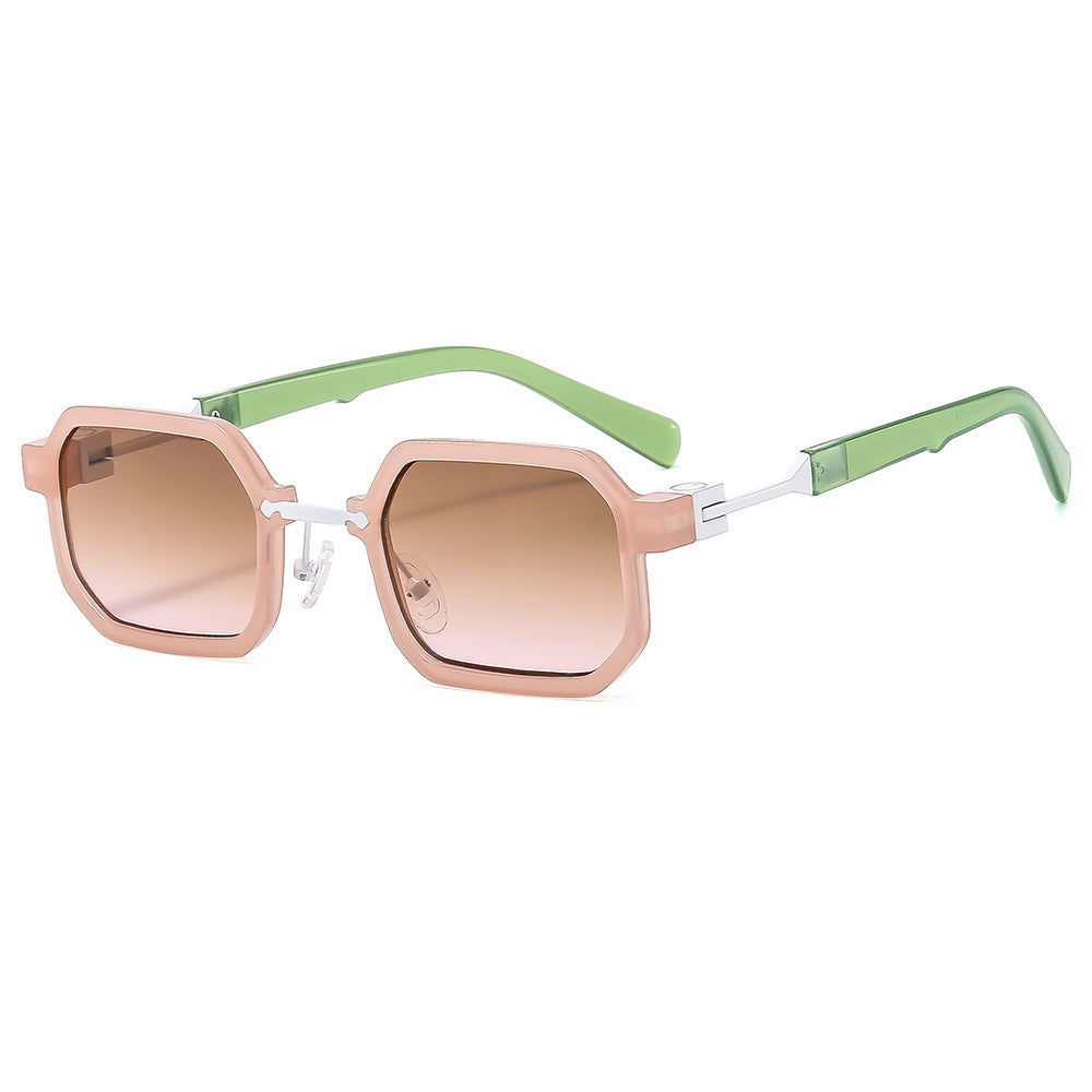New Retro Hip Hop Small Square Box Exquisite Sun Glasses 03b4df5f ef0a 4976 8109 37268df754ff