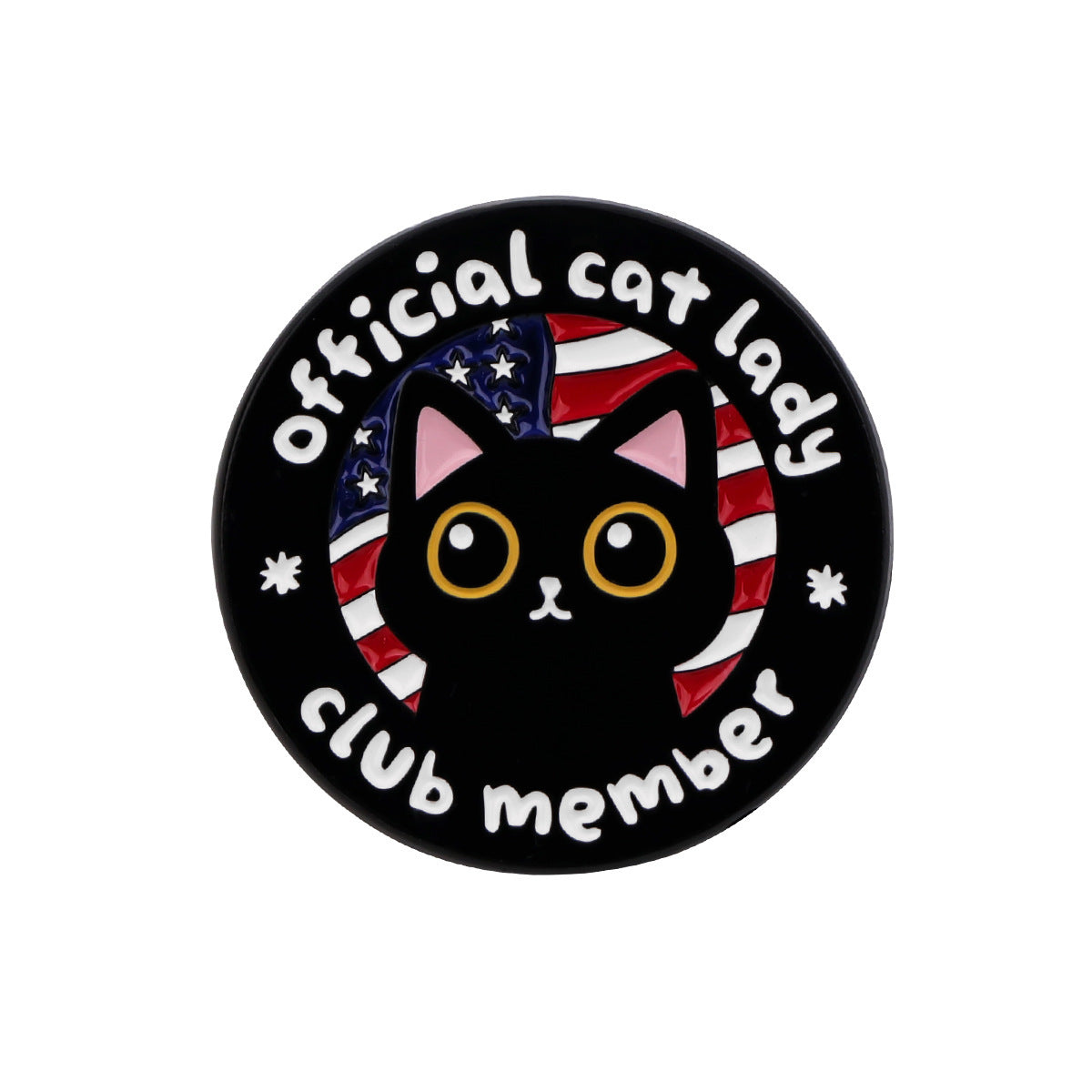 Creative Cartoon Cute Black Cat Alloy Brooch 03fc3dff fb1b 4bdd 963c 044e58428967