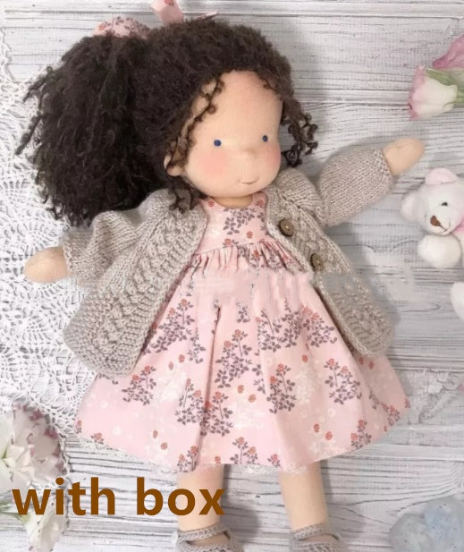 Handmade Plush Doll Golden Curly Girl Finished Product 043bb63d ff0d 4805 aa24 08f8d4c18c43