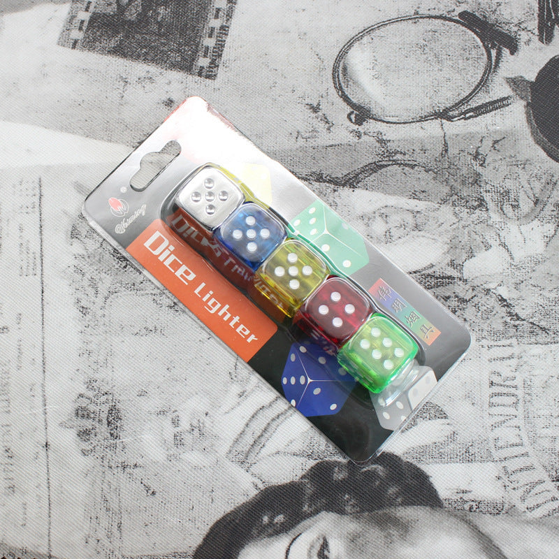New Original Lighter Flame Creative Dice Inflatable Cigarette Lighter 049194a2 7374 4839 a428 845d5d79c806