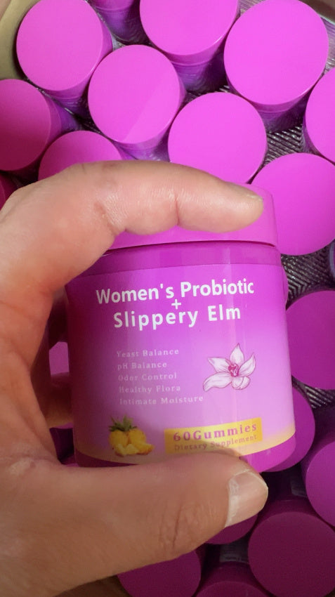 60 Pineapple Flavor Female Probiotic Gummies - HD Wireless Product #2