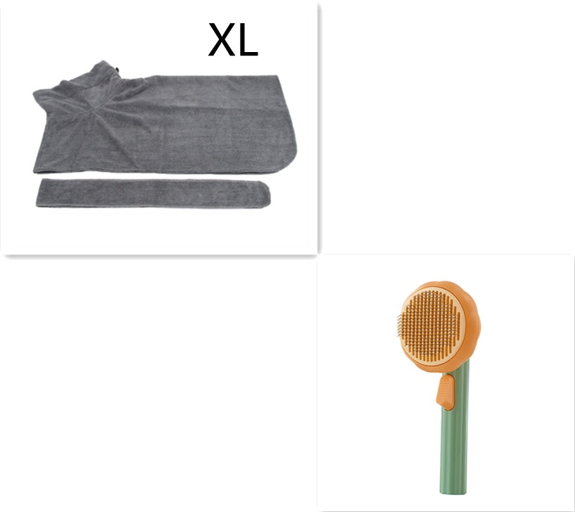 New Pet Cat Brush Hot Selling Hand-held Steel Wire Self-cleaning Comb Looper For Hair Removal 04af9cd8 218c 497e 9714 e9bc079