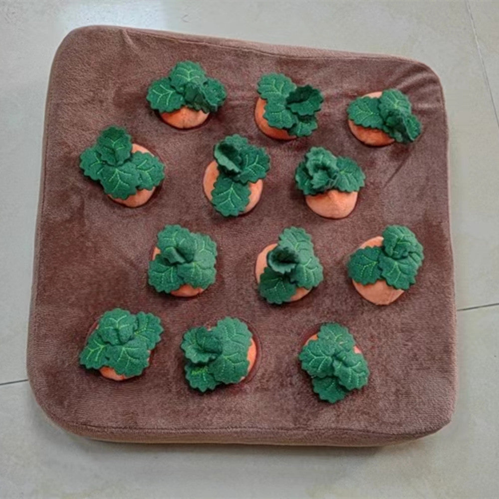 Pet Dog Toys Carrot Plush Toy Vegetable Chew Toy For Dogs Snuffle Mat For Dogs Cats Durable Chew Puppy Toy Dogs Accessories 0