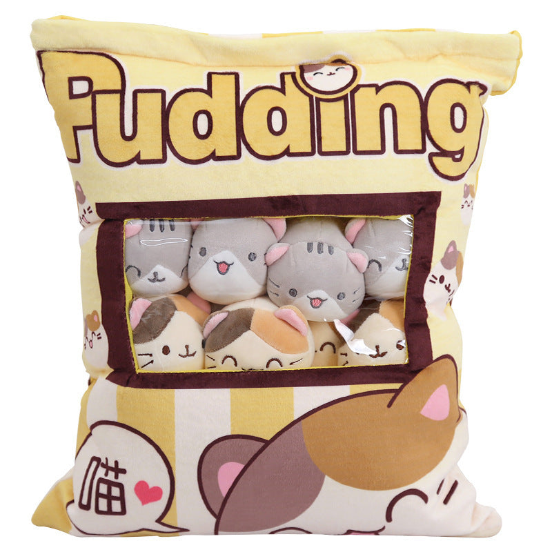 A Big Bag Of Snack Doll Cute Doll Sleeping Pillow For Girl Ankle Biter Pillow - HD Wireless Product #13