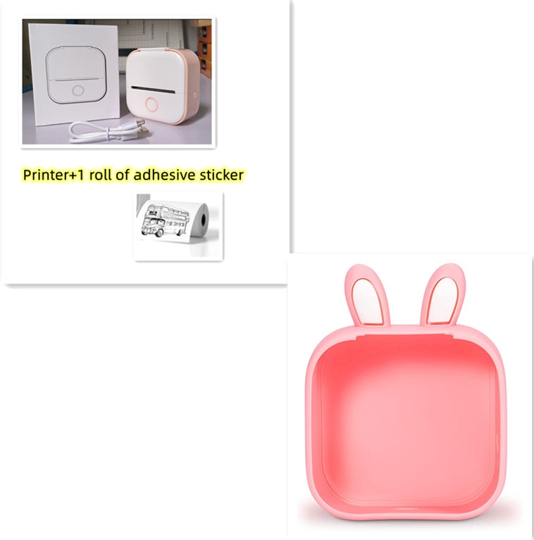 Portable Mini Thermal Label Printer Home Photo Printer Student Wrong Question Printer Bluetooth-compatible Mini Label Printer Price Tag - 图片 60