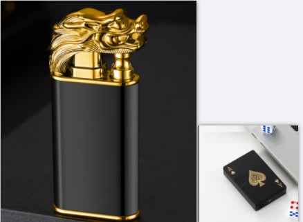 Creative Personality Cool Playing Cards Inflatable Electronic Windproof Lighter 0766e494 380a 4f5a 8932 1336e2120a16