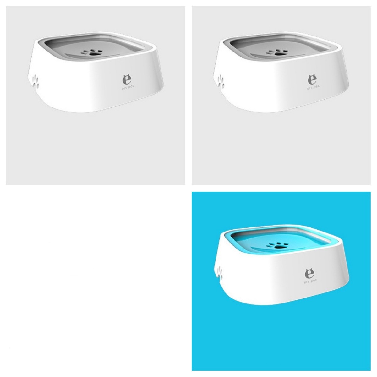 1.5L Cat Dog Water Bowl Carried Floating Bowl Anti-Overflow Slow Water Feeder Dispenser Pet Fountain ABS&PP Dog Supplies - HD Wireless Product #17