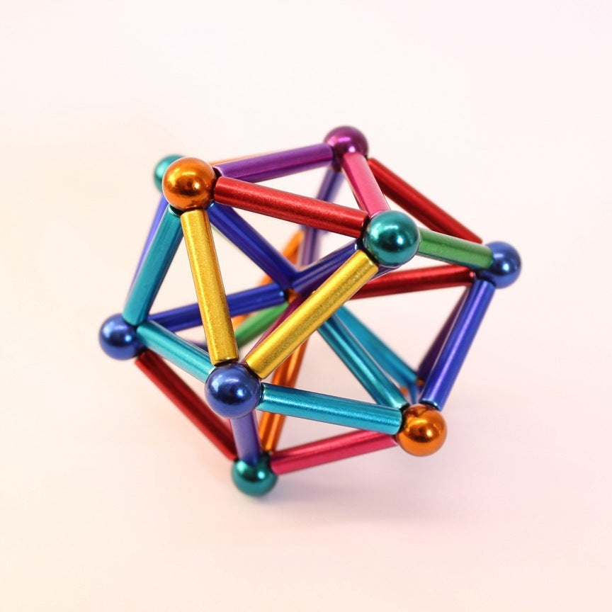 Educational Creative Toys Color Magnetic Stick Buck Ball Combination Iron Boxed 07fc5981 71eb 4792 a246 26c62ca106b3