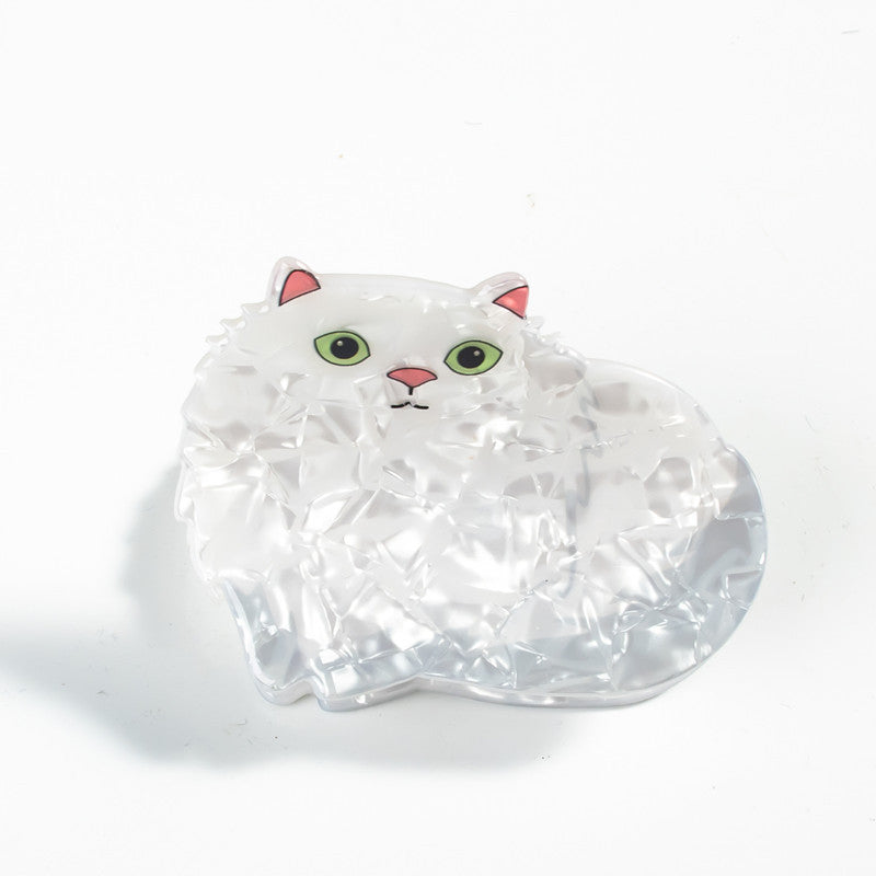 Cat Cartoon Print Grip Jewelry Headdress Barrettes 084d570c d256 4514 9d66 e62ccb9d925e