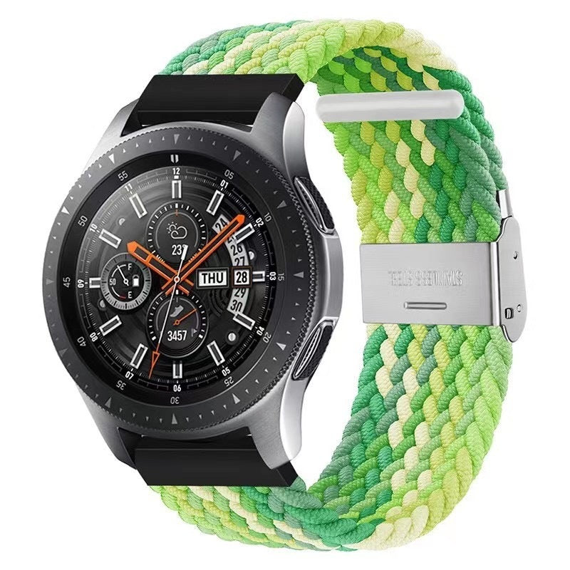 Simple Solid Color Buckle Woven Nylon Watchband 08a1d48d 51fc 43eb bf05 01f0f4904486