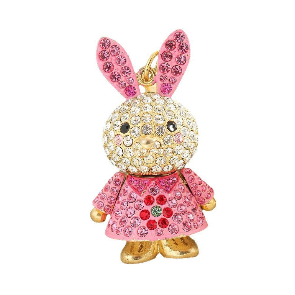 Cute Diamond Studded Animal Keychain Pendant 0938370b d999 40bd bb81 39bd5b818e21