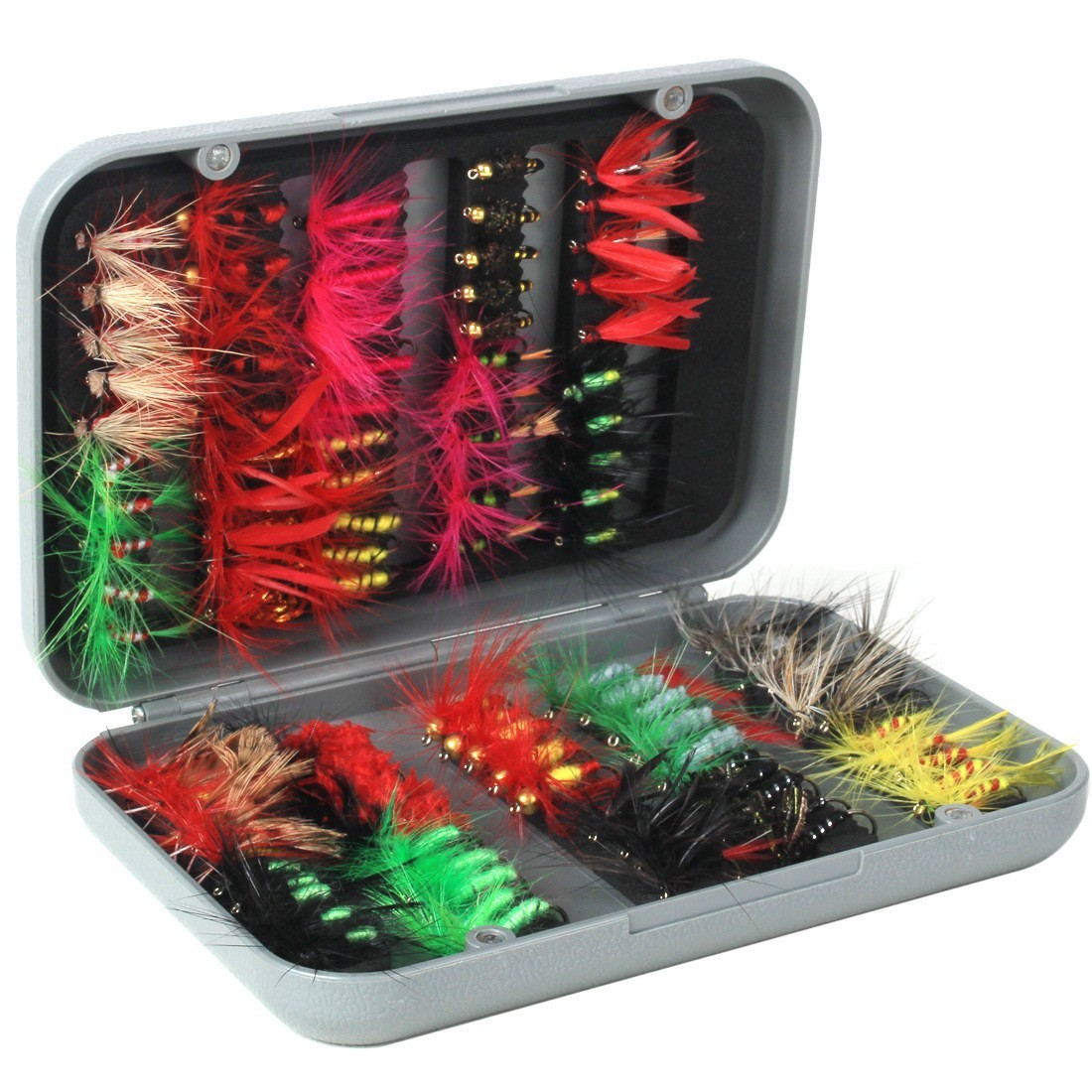 Fishing Gear 100 Fly Bait Set 0960c69b e0f3 4c8d a0c2 124985db87e3