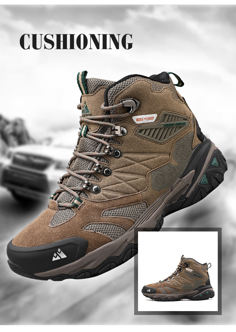 Outdoor Leisure Sports High-top Waterproof Non-slip Men's Hiking Shoes 0a39d9f8 109e 44c8 9cd9 8d960f2fd5b1