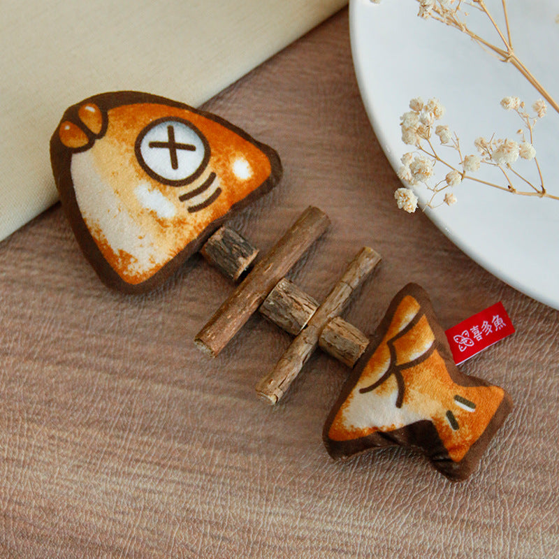 Cat Fishbone Wood Simulation Molar Toy Pet Products 0a4c33a4 9261 42a3 8e0a c55d50bda50b