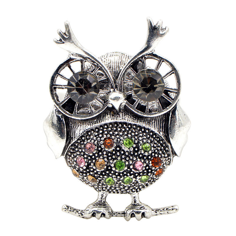 Diamond Cute Owl Vintage Brooch 0ad98c94 548b 4cde 90a5 b7b87b5711bf