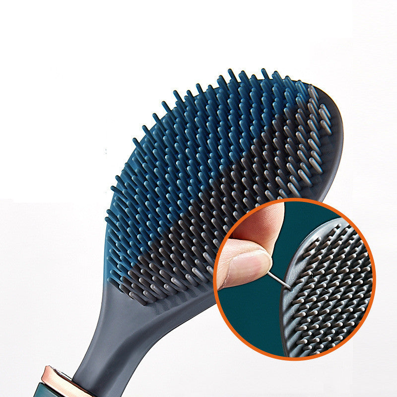 Household Brush Wall-mounted Long-handled Silicone Toilet Brush 0babe9e4 c3ed 4172 94b8 f9e80c5c15be