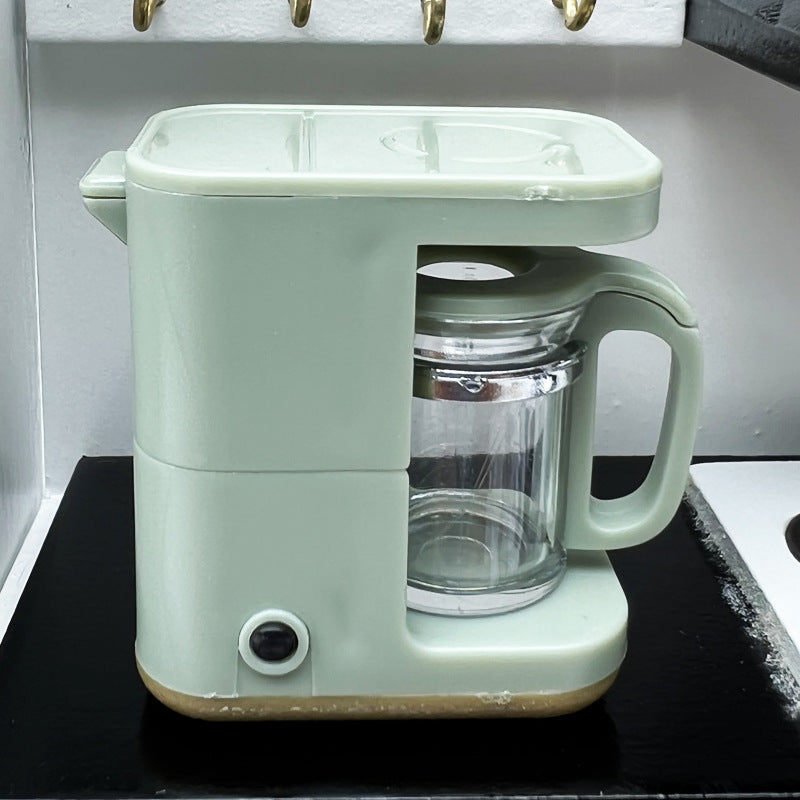 112 Dollhouse Mini Model Miniature Three-color Oven Coffee Machine - HD Wireless Product #11