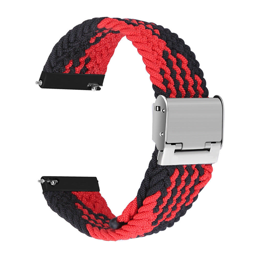 Simple Solid Color Buckle Woven Nylon Watchband 0cca0537 2666 4d8f 90a3 e664dcb2407b a7e9e553 2d61 43e9 b359 74fe0f2f2c16