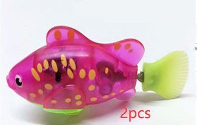 Cat Interactive Electric Fish Water Toy For Indoor Play Swimming Robot Fish Toys For Cat Dog Pet Baby Swimmer Bath Robofish T