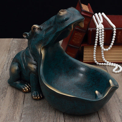 Hippo Decoration Creative Home Living Room Shoe Cabinet Sundries Organizer Ornament 0d887e04 7971 41db 9be1 20f048b01495