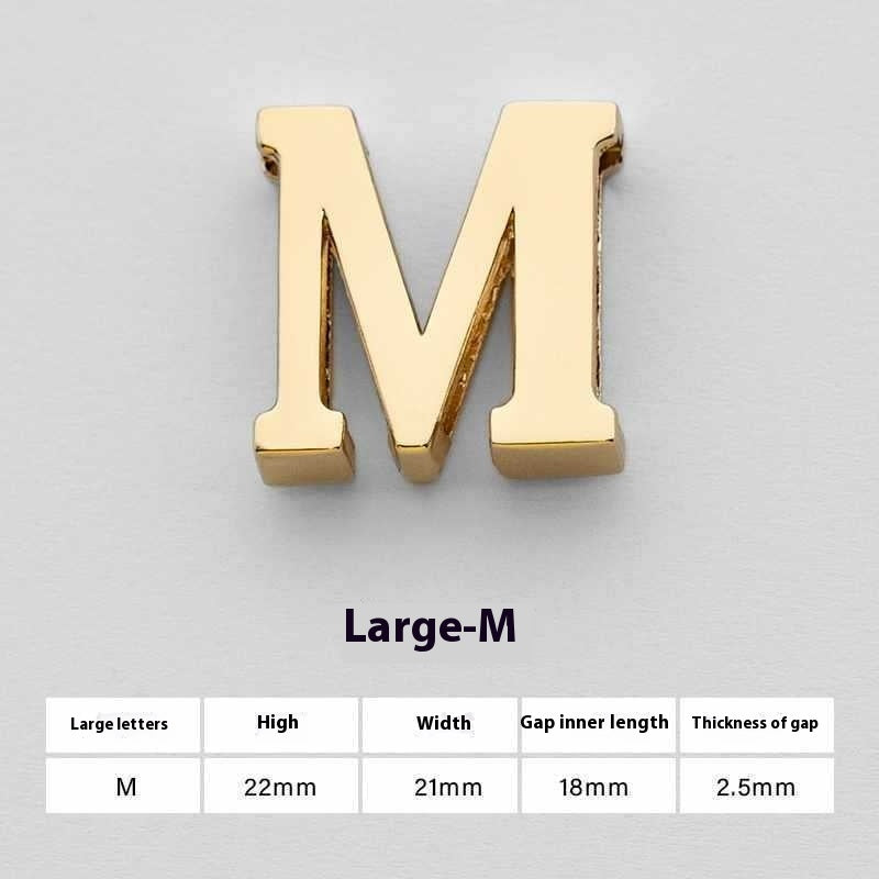 U Perforated 26 English Letters Hardware Accessories 0dee9d57 88c5 416a b72c c064f5a07d9d trans