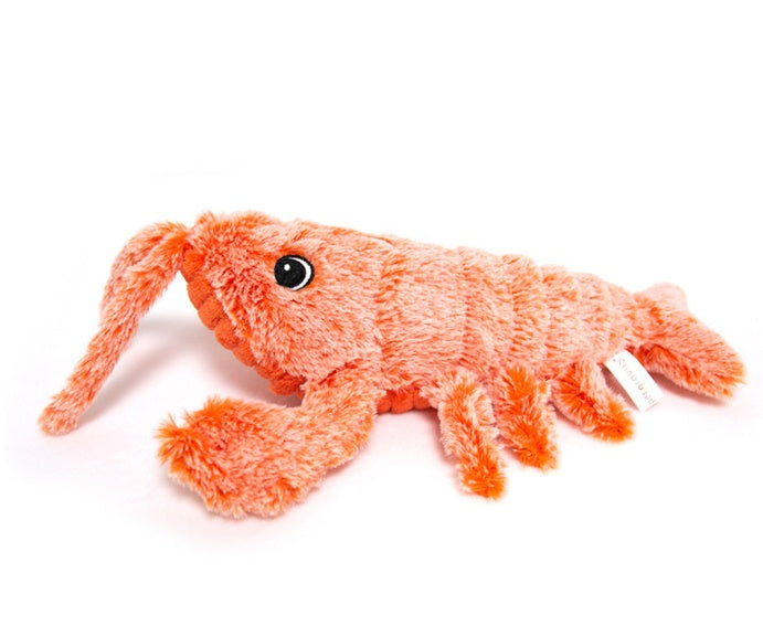 Pet Toys Electric Jumping Shrimp USB Charging Simulation Lobster Funny Cat Plush Pets Toy 0e070875 3ee7 4c01 b465 425d44f9bb8