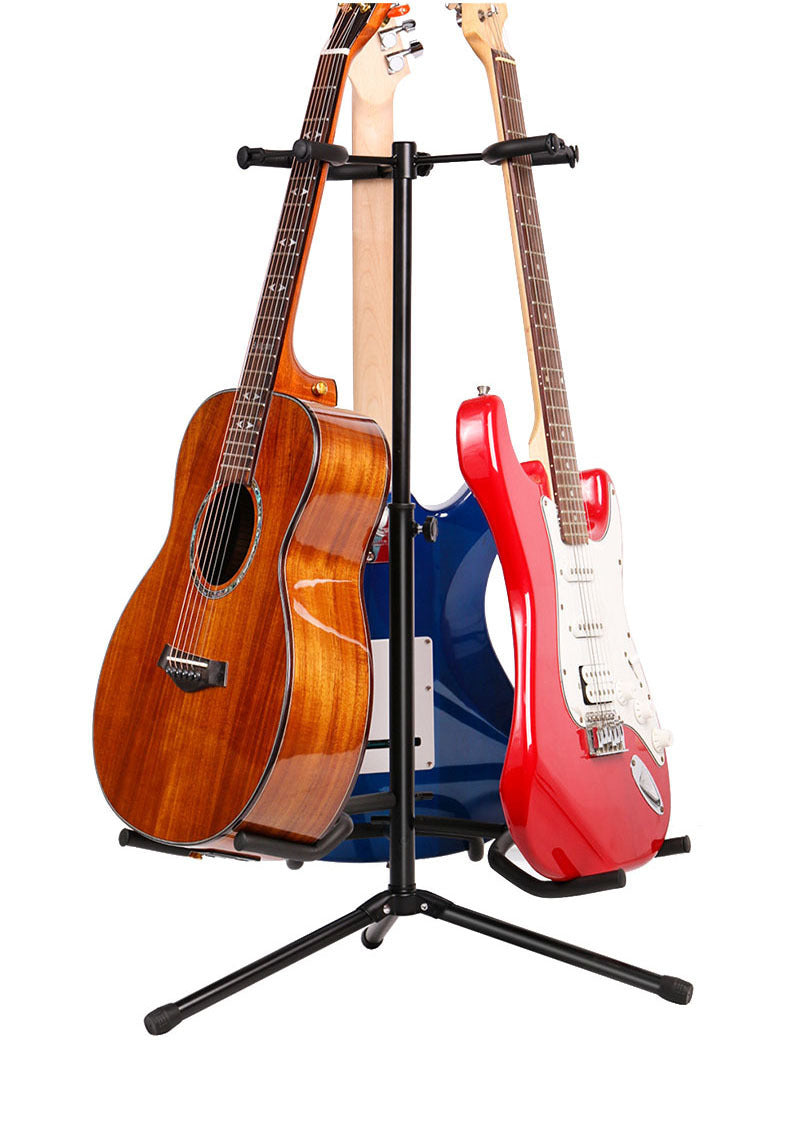 Vertical Double-headed Adjustable Guitar Stand 0e08f256 c5a3 42f1 a271 b1d07429d8fd