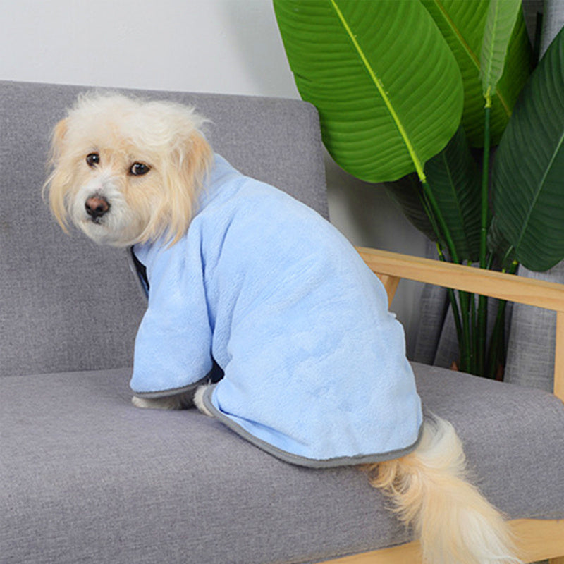 Quick-drying Pet Absorbent Towel Dog Bathrobe Pet Dog Bath Towel For Dogs Cats Microfiber Absorbent Pet Drying Towel Pet Supp