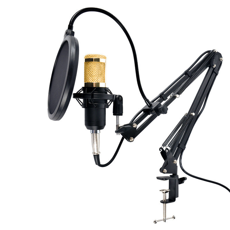 BM800 Capacitor Microphone Set USB Sound Card Computer Recording Sound Card Live Streaming Equipment Microphone Exclusive For Cross-border - 图片 6