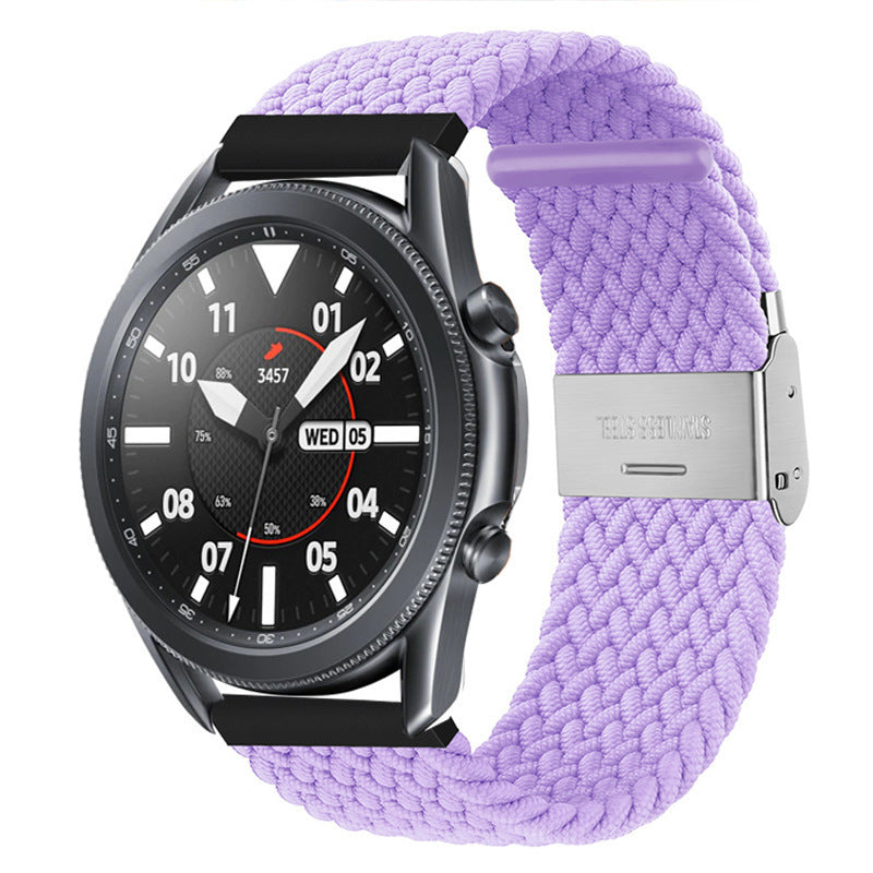 Simple Solid Color Buckle Woven Nylon Watchband 0f14a75e 10ae 44e9 a53f 94336da0c72a