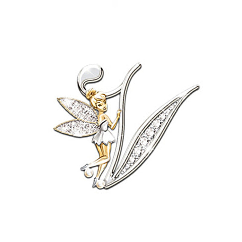 Women's Fashion 26 English Letter Brooch 0fd6b328 d9d3 4215 8b95 920505a46bc3