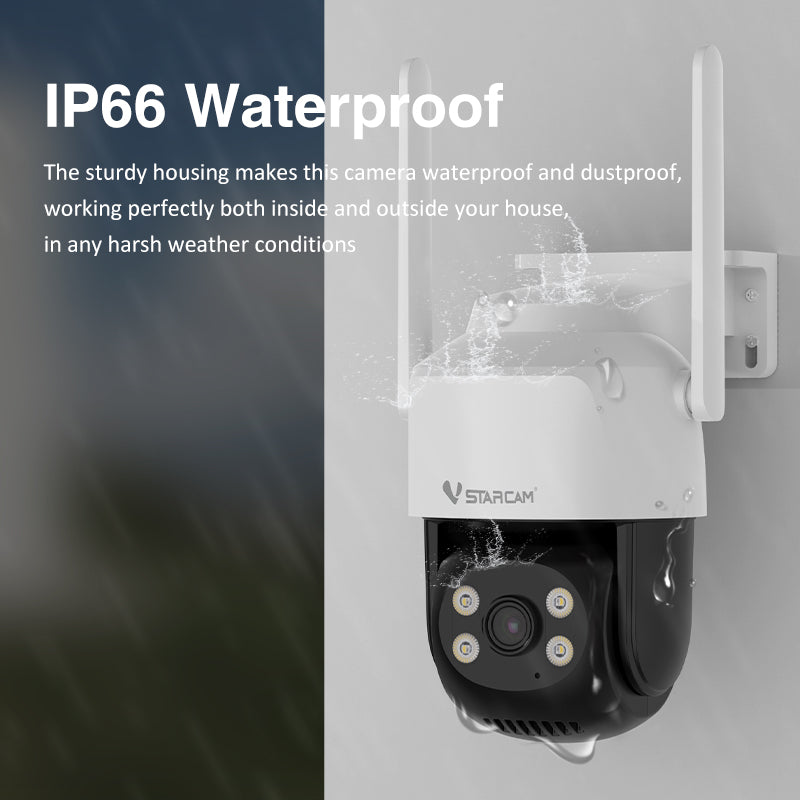 STARCAM C622: The All - in - One Outdoor Waterproof PT Network Camera with WiFi 6 10