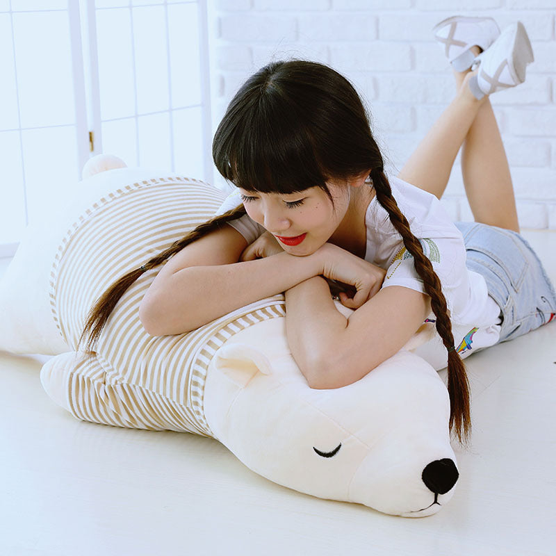 Polar bear plush toy 1005469202707