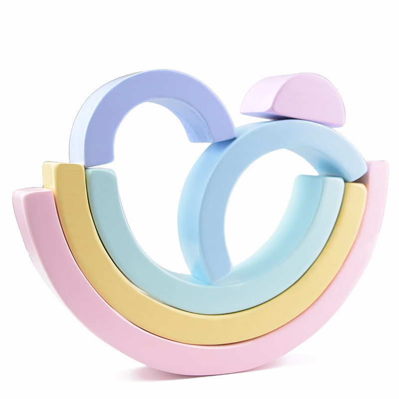 Arch bridge semicircle building blocks children toys 1009091374160