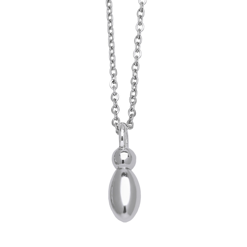 Copper Plated Gold 26 English Letters Pendant Necklace Niche Personality Clavicle Chain 100bc9a4 d446 411e 8869 bdd4549724fd