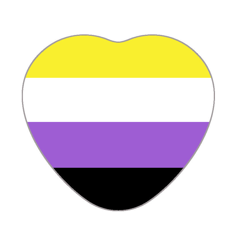Creative Heart Shaped Rainbow Flag Badge 1010fd4d baf9 443b bac6 fa9b86389ebf