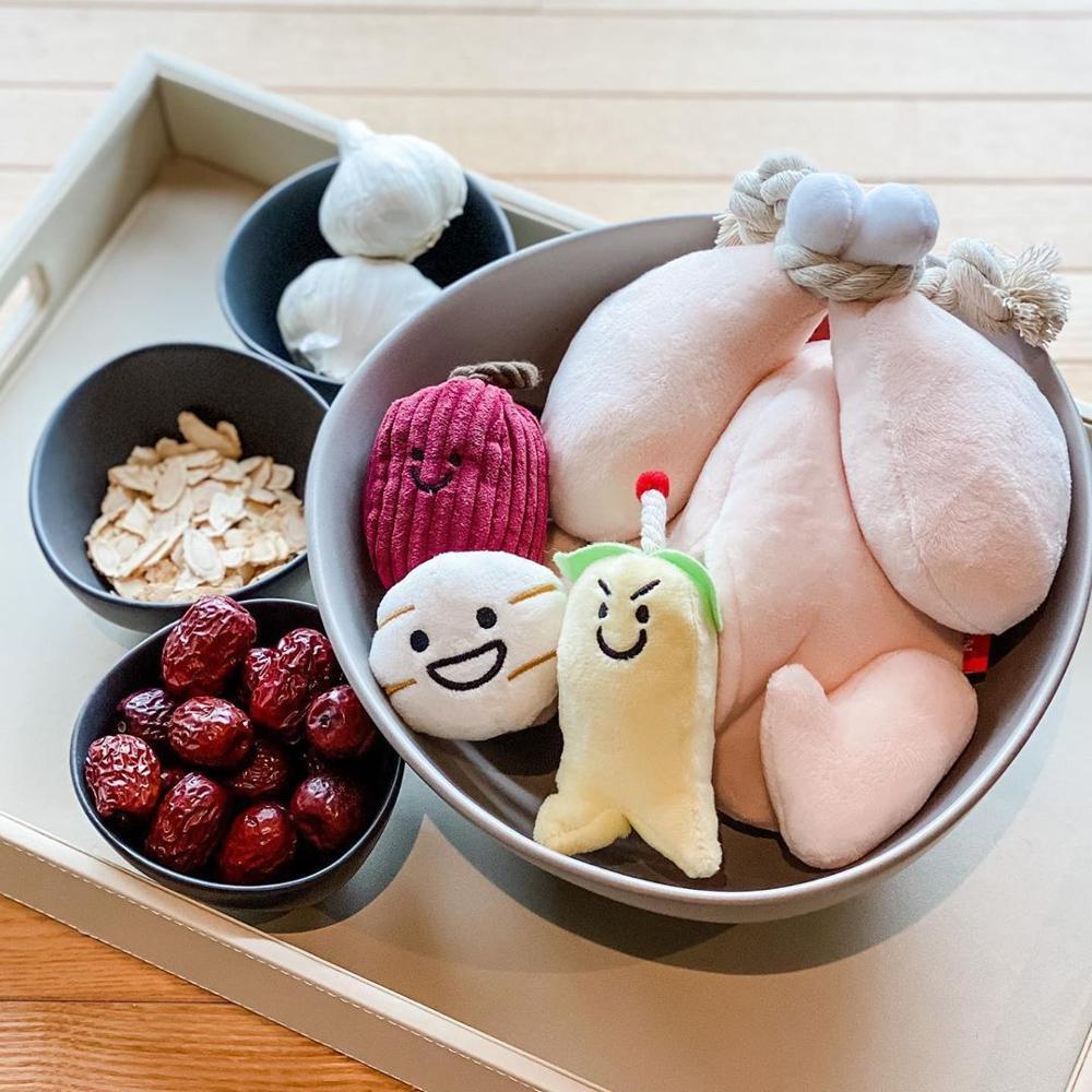 Cartoon Cute Pet Dog Cat Squeaking Plush Sound Toys Chew Throw 1011134266999